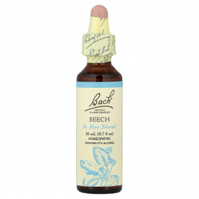 Bach, Original Flower Remedies, бук, 20 мл (0,7 жидк. унц.) - подробнее Bach, Original Flower Remedies, бук, 20 мл (0,7 жидк. унц.) - описание