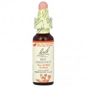 Bach, Original Flower Remedies, экстракт красного каштана, 10 мл (0,35 жидк. унции) в Москве - eco-herb.ru | фото