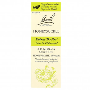 Bach, Original Flower Remedies, жимолость, 10 мл (0,35 жидк. унции) - описание