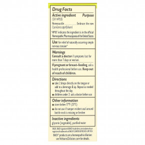 Bach, Original Flower Remedies, жимолость, 10 мл (0,35 жидк. унции) в Москве - eco-herb.ru | фото