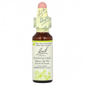 Bach, Original Flower Remedies, жимолость, 10 мл (0,35 жидк. унции) в Москве - eco-herb.ru | фото