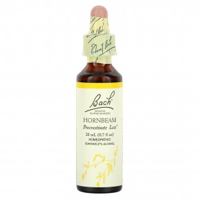 Bach, Original Flower Remedies, граб, 20 мл (0,7 жидк. унц.) - подробнее Bach, Original Flower Remedies, граб, 20 мл (0,7 жидк. унц.) - описание
