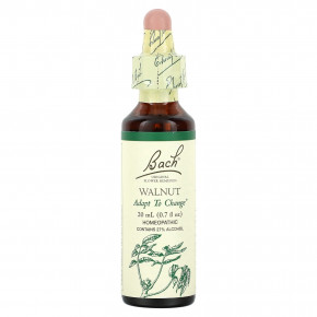 Bach, Original Flower Remedies, грецкий орех, 20 мл (0,7 жидк. унц.) - подробнее Bach, Original Flower Remedies, грецкий орех, 20 мл (0,7 жидк. унц.) - описание