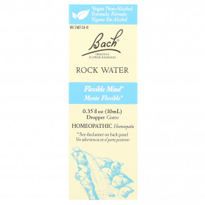 Bach, Original Flower Remedies, каменная вода, 10 мл (0,35 жидк. унции) - описание