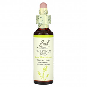 Bach, Original Flower Remedies, каштановые бутоны, 20 мл (0,7 жидк. унц.) - подробнее Bach, Original Flower Remedies, каштановые бутоны, 20 мл (0,7 жидк. унц.) - описание