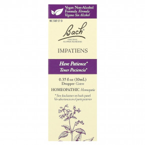 Bach, Original Flower Remedies, недотрога, 10 мл (0,35 жидк. унции) - подробнее Bach, Original Flower Remedies, недотрога, 10 мл (0,35 жидк. унции) - описание