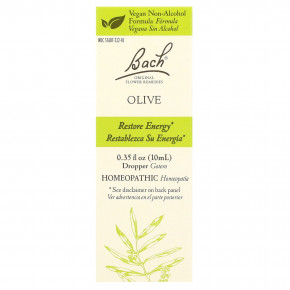 Bach, Original Flower Remedies, оливковое масло, 10 мл (0,35 жидк. унции) в Москве - eco-herb.ru | фото