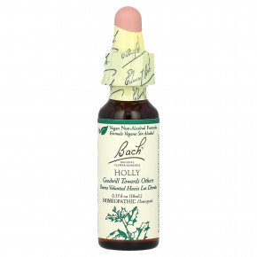 Bach, Original Flower Remedies, падуб, 10 мл (0,35 жидк. унции) в Москве - eco-herb.ru | фото