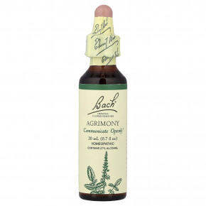 Bach, Original Flower Remedies, репейник, 20 мл (0,7 жидк. унц.) - описание | фото