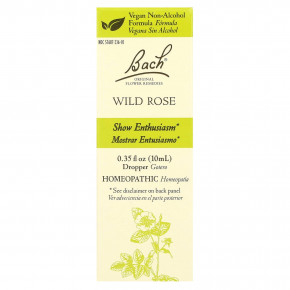 Bach, Original Flower Remedies, шиповник, 10 мл (0,35 жидк. унции) - подробнее Bach, Original Flower Remedies, шиповник, 10 мл (0,35 жидк. унции) - описание