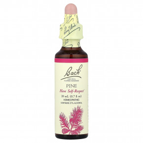 Bach, Original Flower Remedies, сосна, 20 мл (0,7 жидк. унции) - описание