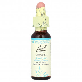 Bach, Original Flower Remedies, вербена, 10 мл (0,35 жидк. унции) в Москве - eco-herb.ru | фото