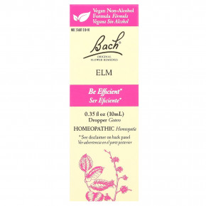 Bach, Original Flower Remedies, вяз, 10 мл (0,35 жидк. унции) - подробнее Bach, Original Flower Remedies, вяз, 10 мл (0,35 жидк. унции) - описание