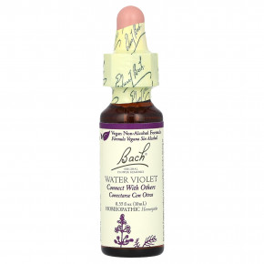 Bach, Original Flower Remedies, вода из фиалки, 10 мл (0,35 жидк. унции) в Москве - eco-herb.ru | фото