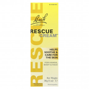 Bach, Оригинальные цветочные средства, Rescue Cream, 30 г (1 унции) в Москве - eco-herb.ru | фото