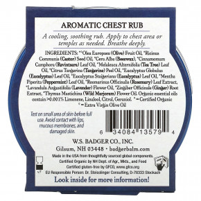 Badger, ароматическая мазь для грудной клетки, эвкалипт и мята, 56 (2 унции) в Москве - eco-herb.ru | изображение Badger, ароматическая мазь для грудной клетки, эвкалипт и мята, 56 (2 унции) в Москве - eco-herb.ru | фото