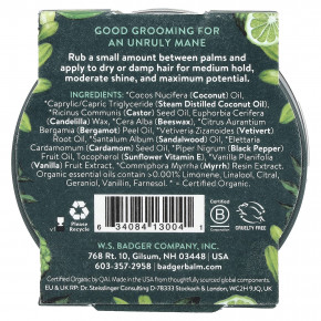 Badger, помада для волос, для всех типов волос, ваниль и бергамот, 56 г (2 унции) в Москве - eco-herb.ru | изображение Badger, помада для волос, для всех типов волос, ваниль и бергамот, 56 г (2 унции) в Москве - eco-herb.ru | фото