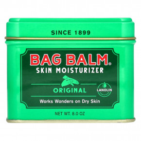 Bag Balm, Увлажняющее средство для кожи рук и тела, для сухой кожи, 8 унций - описание | фото