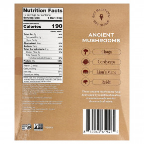 Balanced Tiger, протеиновый батончик, со вкусом ванильного чая, 12 батончиков по 44 г (1,55 унции) в Москве - eco-herb.ru | фото