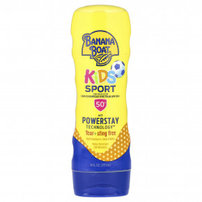 Banana Boat, Kids Sport, солнцезащитный лосьон, SPF 50+, 177 мл (6 жидк. унц.) в Москве - eco-herb.ru | фото