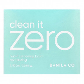 Banila Co, Clean It Zero, очищающий бальзам 3 в 1, восстанавливающий, 100 мл (3,38 жидк. унции) в Москве - eco-herb.ru | фото