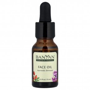 Banyan Botanicals, Face Oil, аюрведический уход за кожей, для всех типов кожи, 15 мл (0,5 жидк. Унции) в Москве - eco-herb.ru | изображение Banyan Botanicals, Face Oil, аюрведический уход за кожей, для всех типов кожи, 15 мл (0,5 жидк. Унции) в Москве - eco-herb.ru | фото