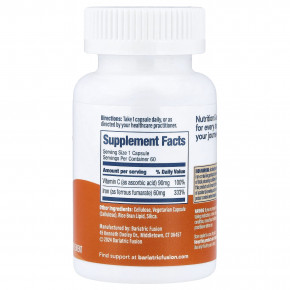 Bariatric Fusion, железо и витамин C, 60 капсул в Москве - eco-herb.ru | изображение Bariatric Fusion, железо и витамин C, 60 капсул в Москве - eco-herb.ru | фото