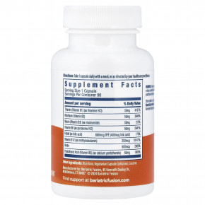 Bariatric Fusion, комплекс витаминов группы B50, 90 капсул в Москве - eco-herb.ru | изображение Bariatric Fusion, комплекс витаминов группы B50, 90 капсул в Москве - eco-herb.ru | фото