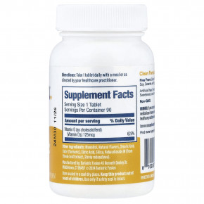 Bariatric Fusion, витамин D, Quick Melt, лимон и цитрус, 90 таблеток (125 мкг в 1 таблетке) в Москве - eco-herb.ru | изображение Bariatric Fusion, витамин D, Quick Melt, лимон и цитрус, 90 таблеток (125 мкг в 1 таблетке) в Москве - eco-herb.ru | фото