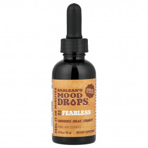 Barlean's, Mood Drops™, To Be Fearless, 45 мл (1,5 жидк. унции) - описание | фото