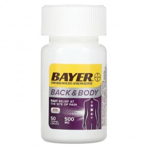 Bayer, Для спины и тела, 500 мг, 50 капсул в оболочке в Москве - eco-herb.ru | фото