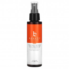 Beauty By Earth, HyperActive Anti-Aging, спрей-тоник для лица с витамином C, 133 мл (4,5 жидк. унции) - описание | фото