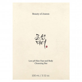 Beauty of Joseon, Очищающее мыло с рисом для лица и тела с низким уровнем pH, 100 мл (3,52 унции) (Товар снят с продажи) в Москве - eco-herb.ru | фото