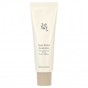 Beauty of Joseon, Очищающее солнцезащитное средство Daily Relief, SPF 40, 50 мл (1,69 жидк. унц.) - описание | фото