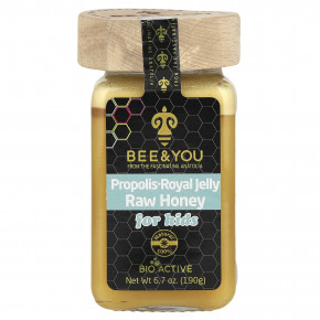 Bee & You, Raw Honey, прополис, маточное молочко, для детей, 190 г (6,7 унции) в Москве - eco-herb.ru | изображение Bee & You, Raw Honey, прополис, маточное молочко, для детей, 190 г (6,7 унции) в Москве - eco-herb.ru | фото