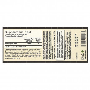 Bee & You, Водорастворимый прополис, без спирта, 30 мл (1 жидк. Унция) в Москве - eco-herb.ru | изображение Bee & You, Водорастворимый прополис, без спирта, 30 мл (1 жидк. Унция) в Москве - eco-herb.ru | фото