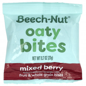 Beech-Nut, Oaty Bites, для малышей с первым прорезыванием зубов, ягодное ассорти, 7 пакетиков по 20 г (0,7 унции) в Москве - eco-herb.ru | изображение Beech-Nut, Oaty Bites, для малышей с первым прорезыванием зубов, ягодное ассорти, 7 пакетиков по 20 г (0,7 унции) в Москве - eco-herb.ru | фото