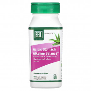 Bell Lifestyle, Acidic Stomach Alkaline Balance, 60 растительных капсул в Москве - eco-herb.ru | фото