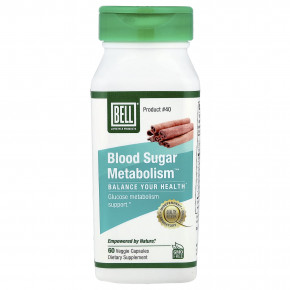 Bell Lifestyle, Blood Sugar Metabolism ™, 60 растительных капсул в Москве - eco-herb.ru | изображение Bell Lifestyle, Blood Sugar Metabolism ™, 60 растительных капсул в Москве - eco-herb.ru | фото