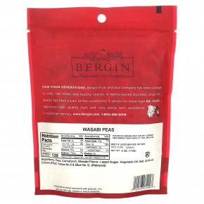 Bergin Fruit and Nut Company, Горох, васаби, 113 г (4 унции) (Товар снят с продажи) в Москве - eco-herb.ru | изображение Bergin Fruit and Nut Company, Горох, васаби, 113 г (4 унции) (Товар снят с продажи) в Москве - eco-herb.ru | фото