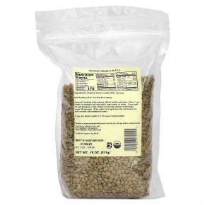 Bergin Fruit and Nut Company, Органическая зеленая чечевица, 511 г (18 унций) в Москве - eco-herb.ru | изображение Bergin Fruit and Nut Company, Органическая зеленая чечевица, 511 г (18 унций) в Москве - eco-herb.ru | фото