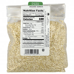 Bergin Fruit and Nut Company, органическое киноа, 454 г (16 унций) в Москве - eco-herb.ru | фото