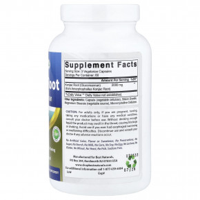 Best Naturals, корень конжака, 180 вегетарианских капсул (666 мг в 1 капсуле) в Москве - eco-herb.ru | изображение Best Naturals, корень конжака, 180 вегетарианских капсул (666 мг в 1 капсуле) в Москве - eco-herb.ru | фото