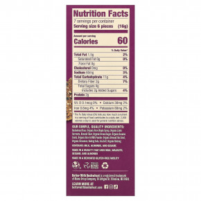 Better with Buckwheat, хрустящие снеки из штата Мэн, со вкусом кленового сиропа, корицы и смородины, 105 г (3,7 унции) в Москве - eco-herb.ru | изображение Better with Buckwheat, хрустящие снеки из штата Мэн, со вкусом кленового сиропа, корицы и смородины, 105 г (3,7 унции) в Москве - eco-herb.ru | фото