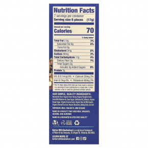 Better with Buckwheat, Мэн хрустящие снеки, крекеры, лесная голубика и грецкий орех, 113 г (4 унции) в Москве - eco-herb.ru | фото