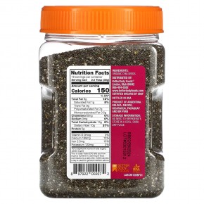 BetterBody Foods, Органические семена чиа, 567 г (20 унций) в Москве - eco-herb.ru | фото