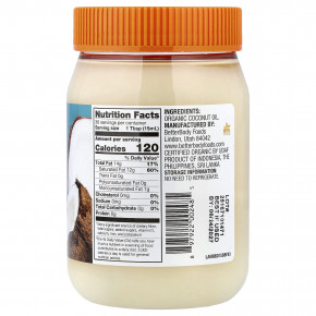 BetterBody Foods, рафинированное органическое кокосовое масло, 458 мл (15,5 жидк. унции) в Москве - eco-herb.ru | фото