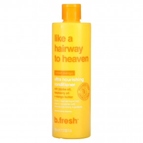 b.fresh, Like A Hairway to Heaven, ультрапитательный кондиционер, для сухих и поврежденных жарой волос, сладкое манго, 355 мл (12 жидк. унц.) - описание | фото