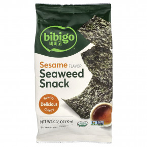 Bibigo, Seaweed Snack, кунжут, 10 г (0,35 унции) в Москве - eco-herb.ru | фото