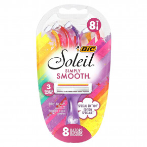 BIC, Soleil Simply Smooth, одноразовые бритвенные станки, 8 шт. в Москве - eco-herb.ru | изображение BIC, Soleil Simply Smooth, одноразовые бритвенные станки, 8 шт. в Москве - eco-herb.ru | фото